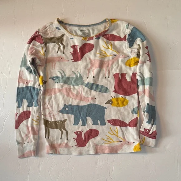 Deal 2 for $10 Carter's Pajama Set - Animal and Polka Dot. Girls Size 8. GUC - Picture 7 of 10